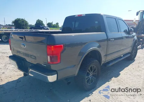 2020 Ford F-150 Lariat from USA, damaged, VIN 1FTEW1E4XLKD14351